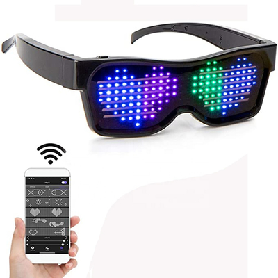 แว่นตา LED แบบตั้งโปรแกรมได้ Funky