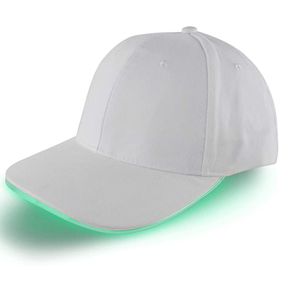 หมวกเบสบอล LED ไฟสว่างเป็นพิเศษ Unisex ขนาดเดียวเหมาะกับทุกคน