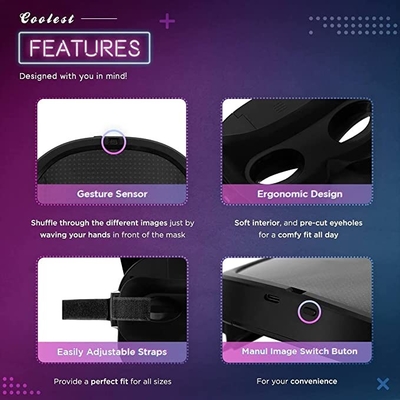 Face Transforming Smart LED Face Cover