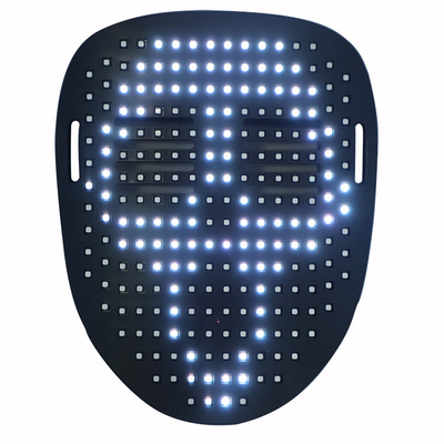มาสก์หน้า LED อัจฉริยะแบบชาร์จ USB ได้พร้อมใบหน้าเรืองแสง 25 ใบหน้าและแอนิเมชั่น 25 แบบ