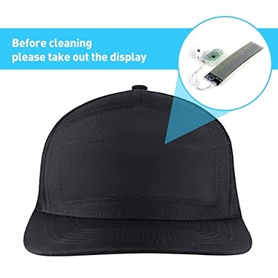 Bluetooth LED Message Cap โปรแกรมปรับแสงสีขาวได้