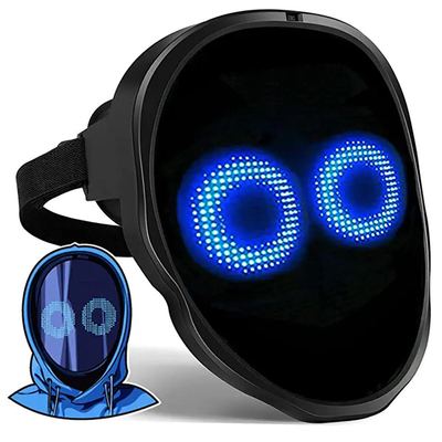 Custom Faces Bluetooth LED Mask DIY APP Control สำหรับปาร์ตี้ฮาโลวีนคอสเพลย์