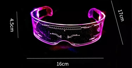 Light Up Party Bar Club แว่นตา LED ส่องสว่าง 7 สี